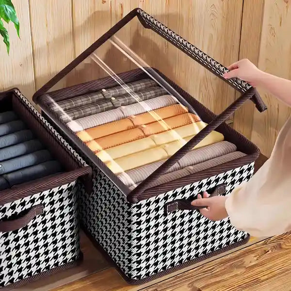 Pack 2 Boites XXL Rangement avec Couvercle