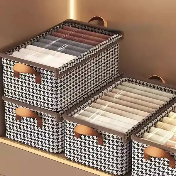 Pack 2 Boites XXL Rangement avec Couvercle