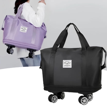 TravelRoll™ | Sac de Voyage Extensible à Roulettes XXL