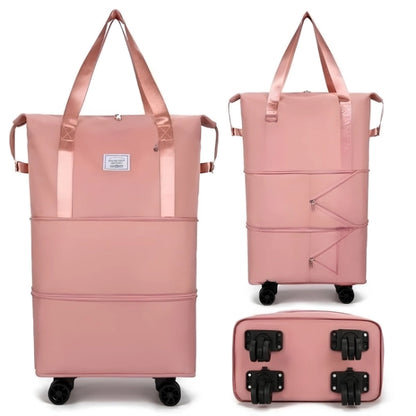 TravelRoll™ | Sac de Voyage Extensible à Roulettes XXL