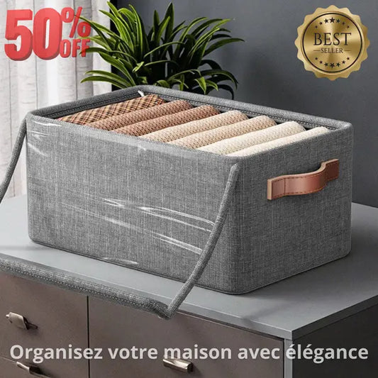 Pack 2 Boites Rangement avec couvercle