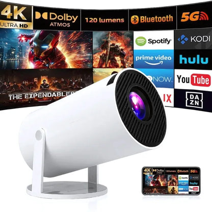 CinePro – Projecteur Sans Fil 4K