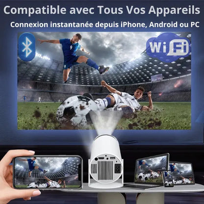 CinePro – Projecteur Sans Fil 4K