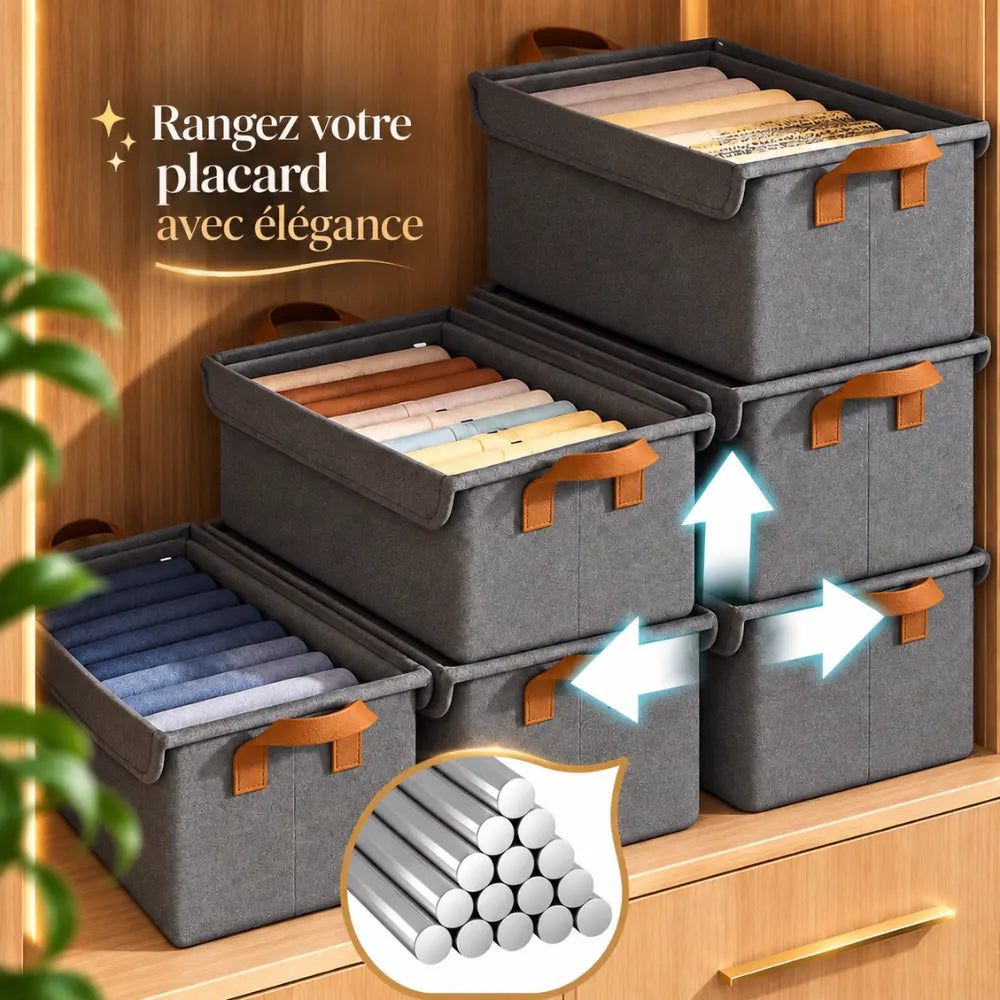 Rangement avec couvercle XXL