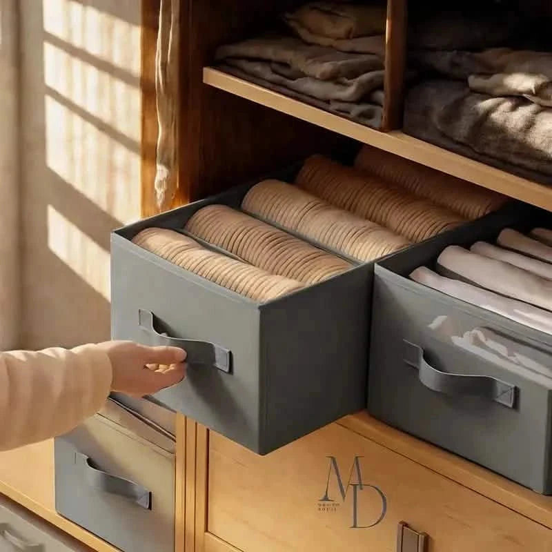 Pack Rangement - 3 Grandes boîtes - Maison Douce