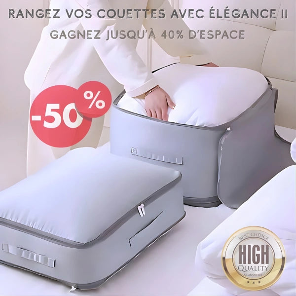 Organisateur  Couettes Draps & Vêtements