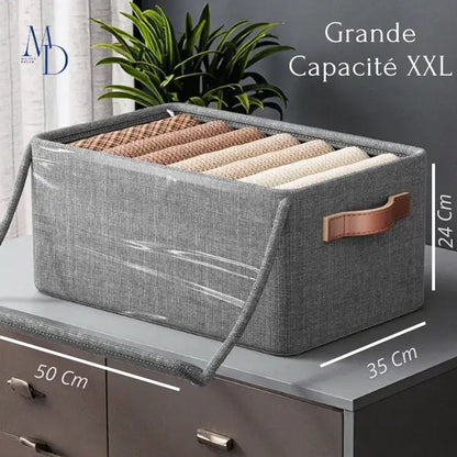 Pack Boites Rangement avec couvercle XXL