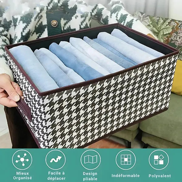 Pack 4 Boîtes Rangement XL